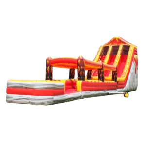 Volcano Inflatable Slide - Extra Large - Dual Slides